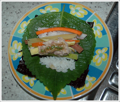 즉석김밥 이미지