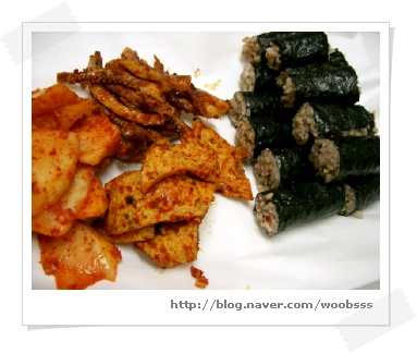 오리지날충무김밥 이미지