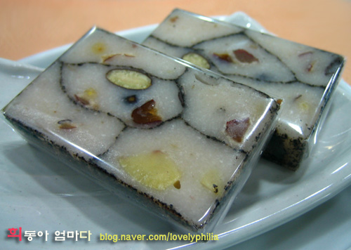 구름떡 이미지