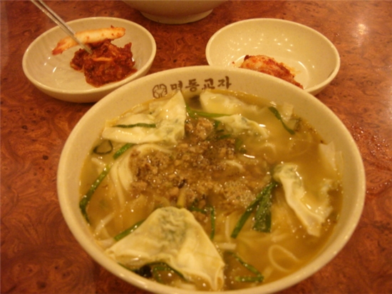 명동칼국수 이미지