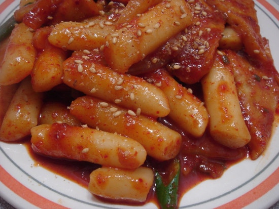 오뎅떡볶이~