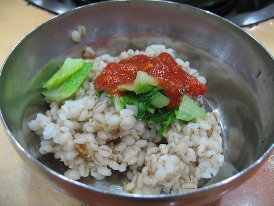 홍두께칼국수보리밥 이미지