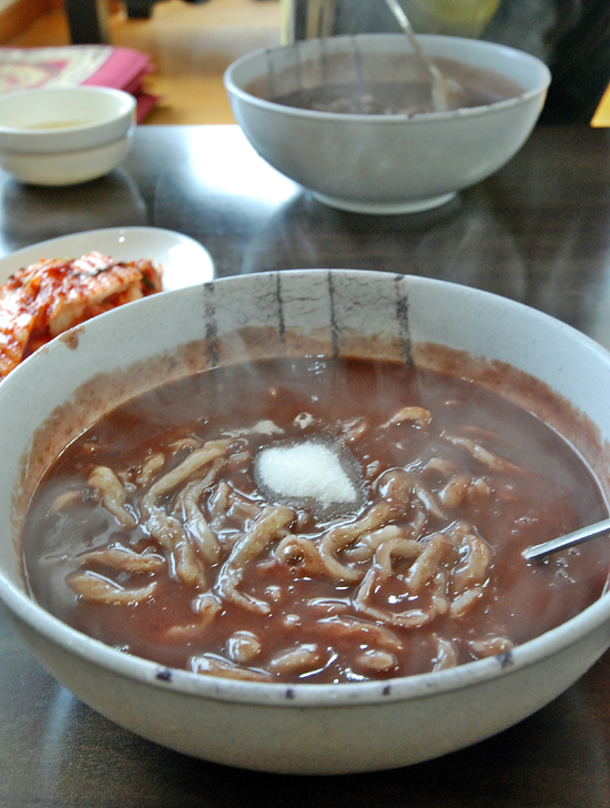 전라도옛맛손팥칼국수 이미지