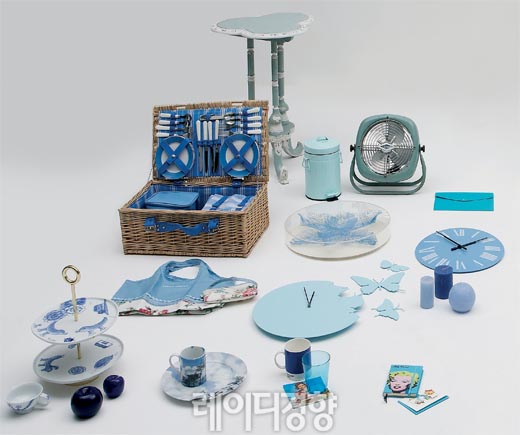 파란인테리어 이미지