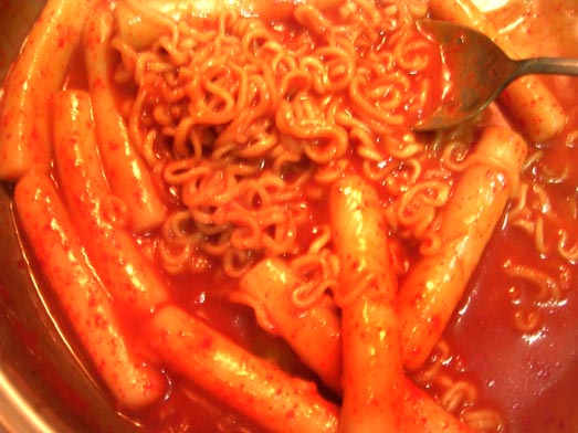 빨간떡볶이 이미지