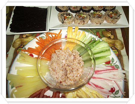 즉석김밥 이미지