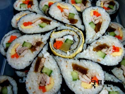 짱김밥 이미지